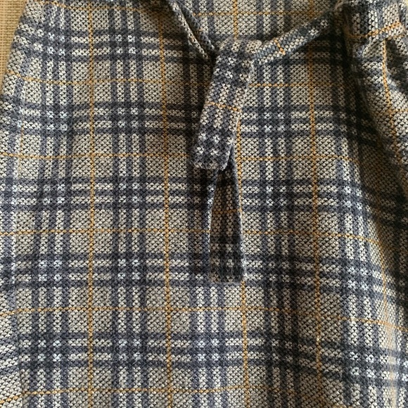 Carole Wren Knee Length Skirt Women Size XL Plaid Wrap Formal Casual - Picture 2 of 6